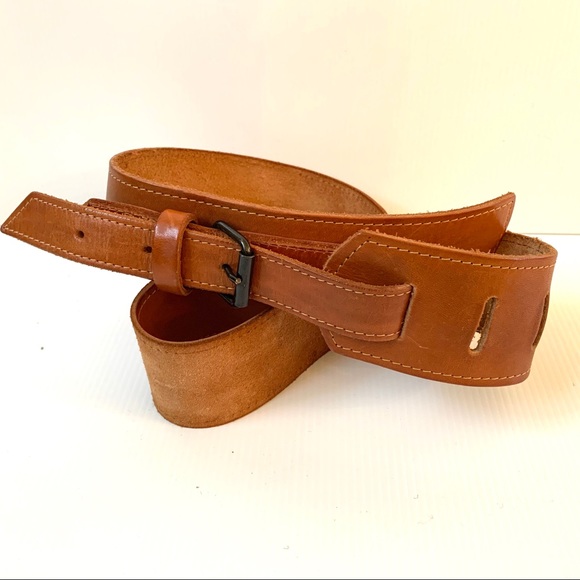 Unknown Accessories - Leather Adjustable Belt 33 to 37 Inches